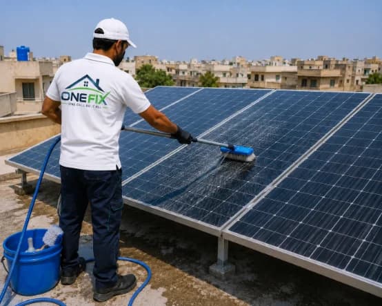 Solar Panel Cleaning & Maintenance